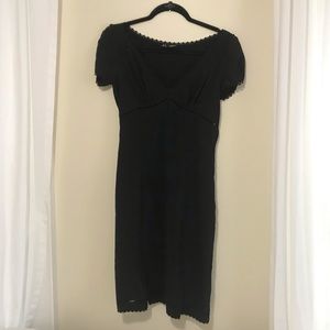 Betsey Johnson Empire Waist Ladder Lace Dress